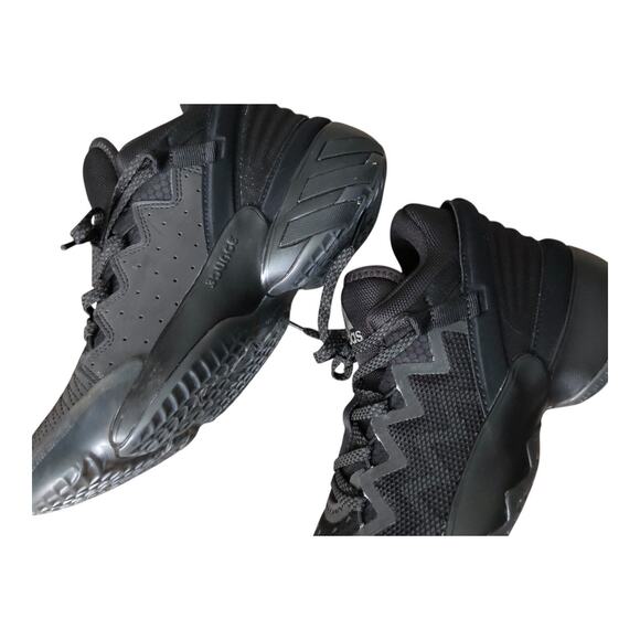 Adidas D.O.N Issue 2 Triple Black GX0041 Mens 5.5 Basketball Sneakers Shoes main image 8